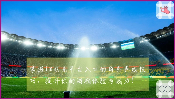 掌握im电竞平台入口的角色养成技巧，提升你的游戏体验与战力！